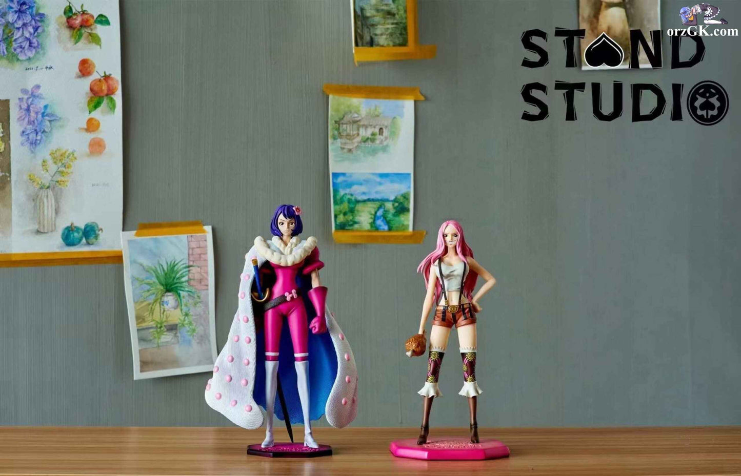 One Piece ~ Stand Studio ~ Charlotte Custard ~ Resin Statue - Santoryu Resins Collectors