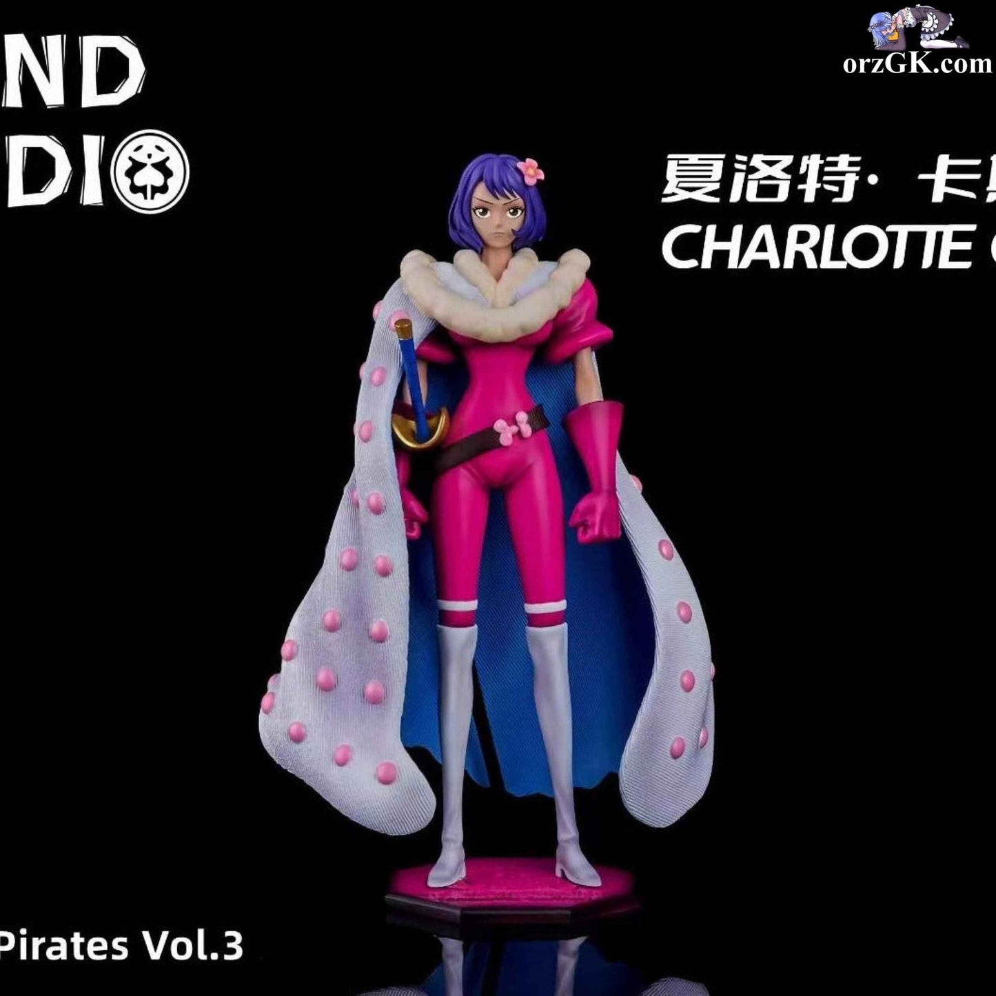 One Piece ~ Stand Studio ~ Charlotte Custard ~ Resin Statue - Santoryu Resins Collectors