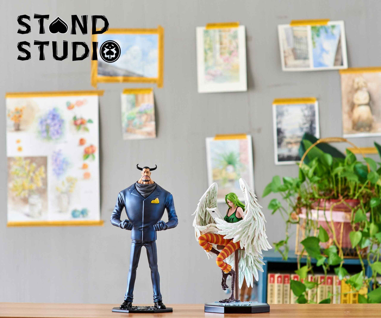 One Piece ~ Stand Studio ~ Blueno ~ Resin Statue - Santoryu Resins Collectors
