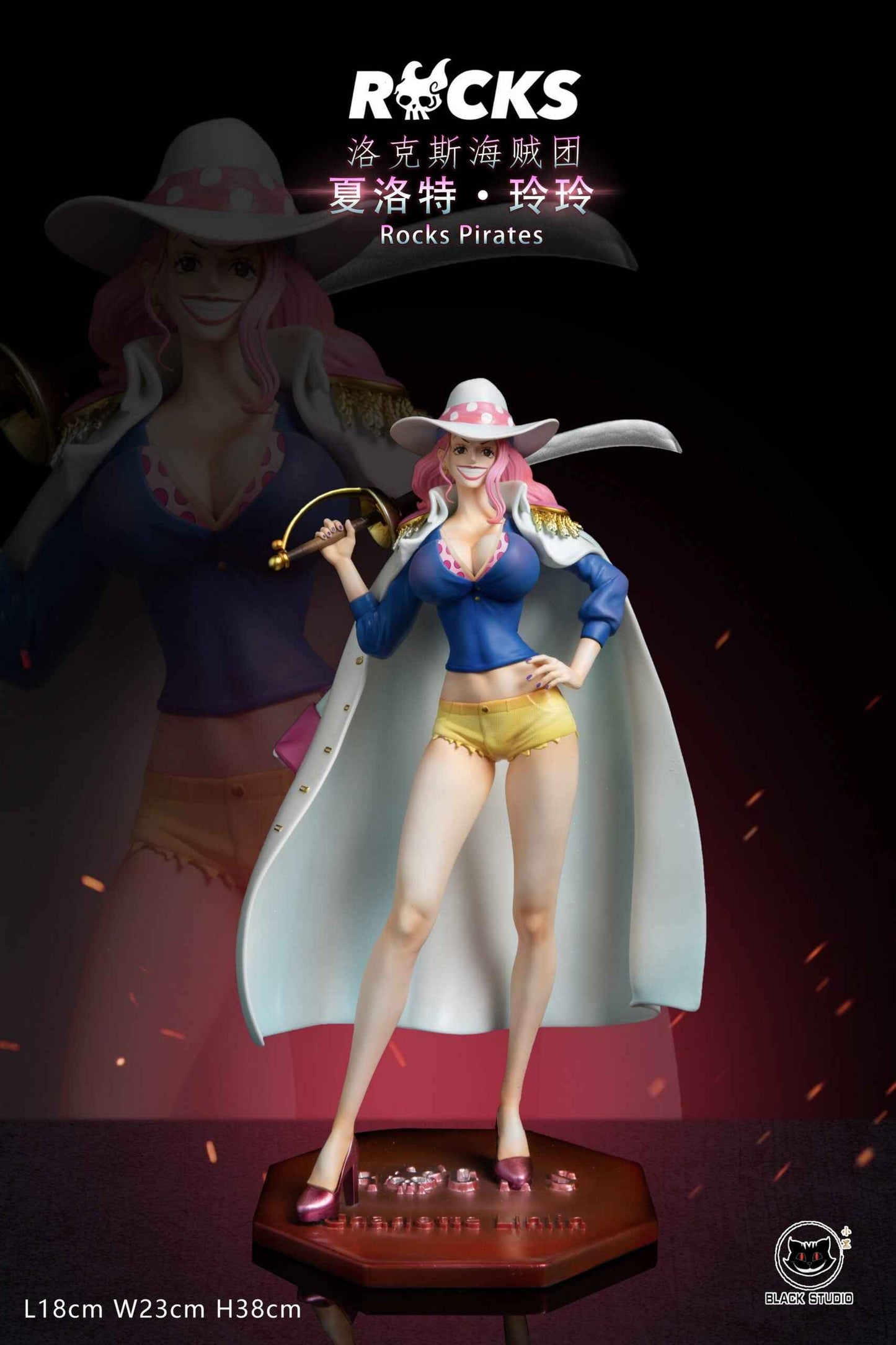 One Piece ~ Black Studio ~ Charlotte Linlin "Big Mom" ~ Resin Statue - Santoryu Resins Collectors