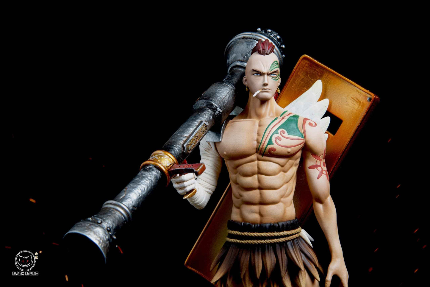 One Piece ~ Black Studio ~ Wyper ~ GK Resin Statue - Santoryu Resins Collectors