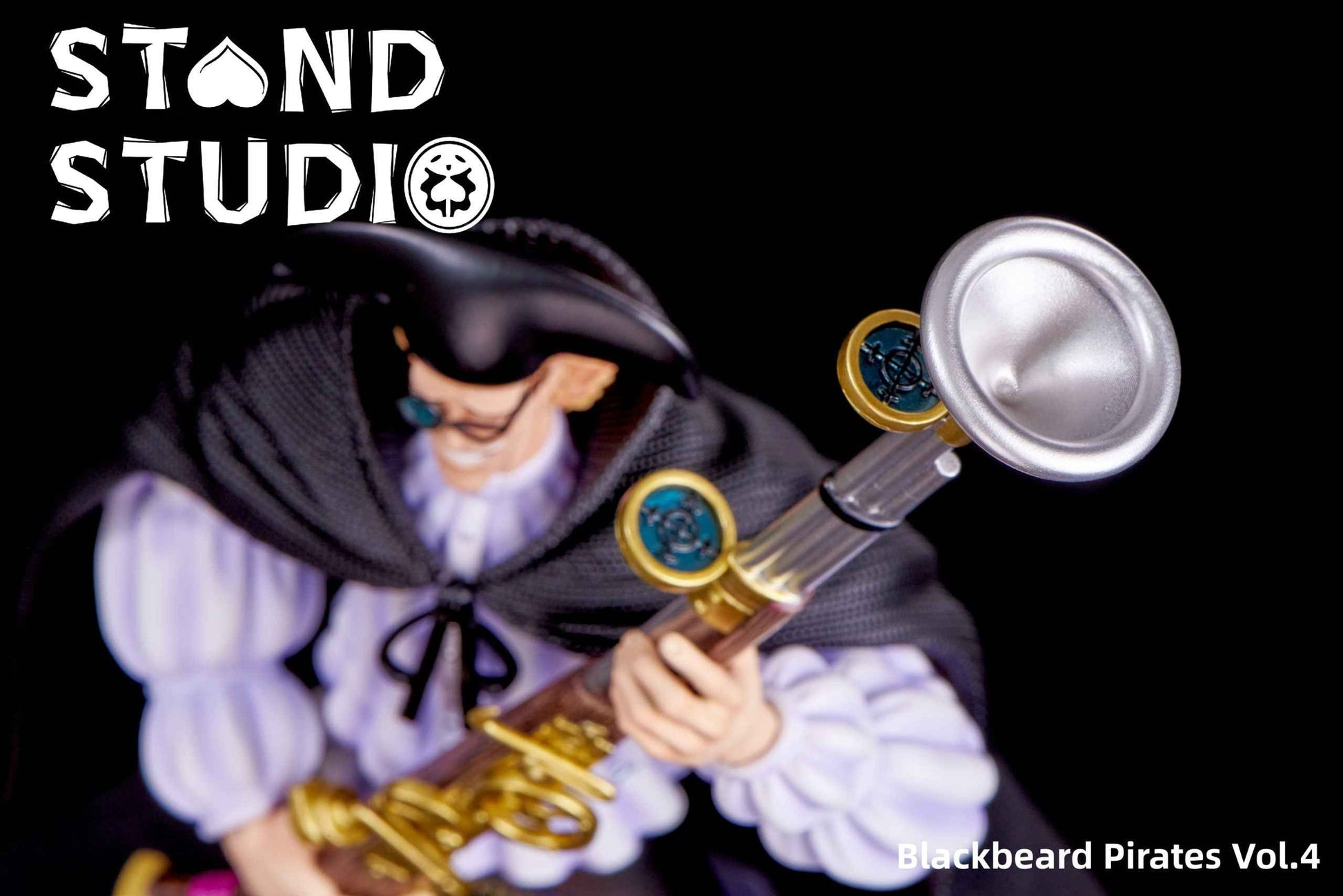 One Piece ~ Stand Studio ~ Van Augur "Van Auger" ~ Resin Statue - Santoryu Resins Collectors