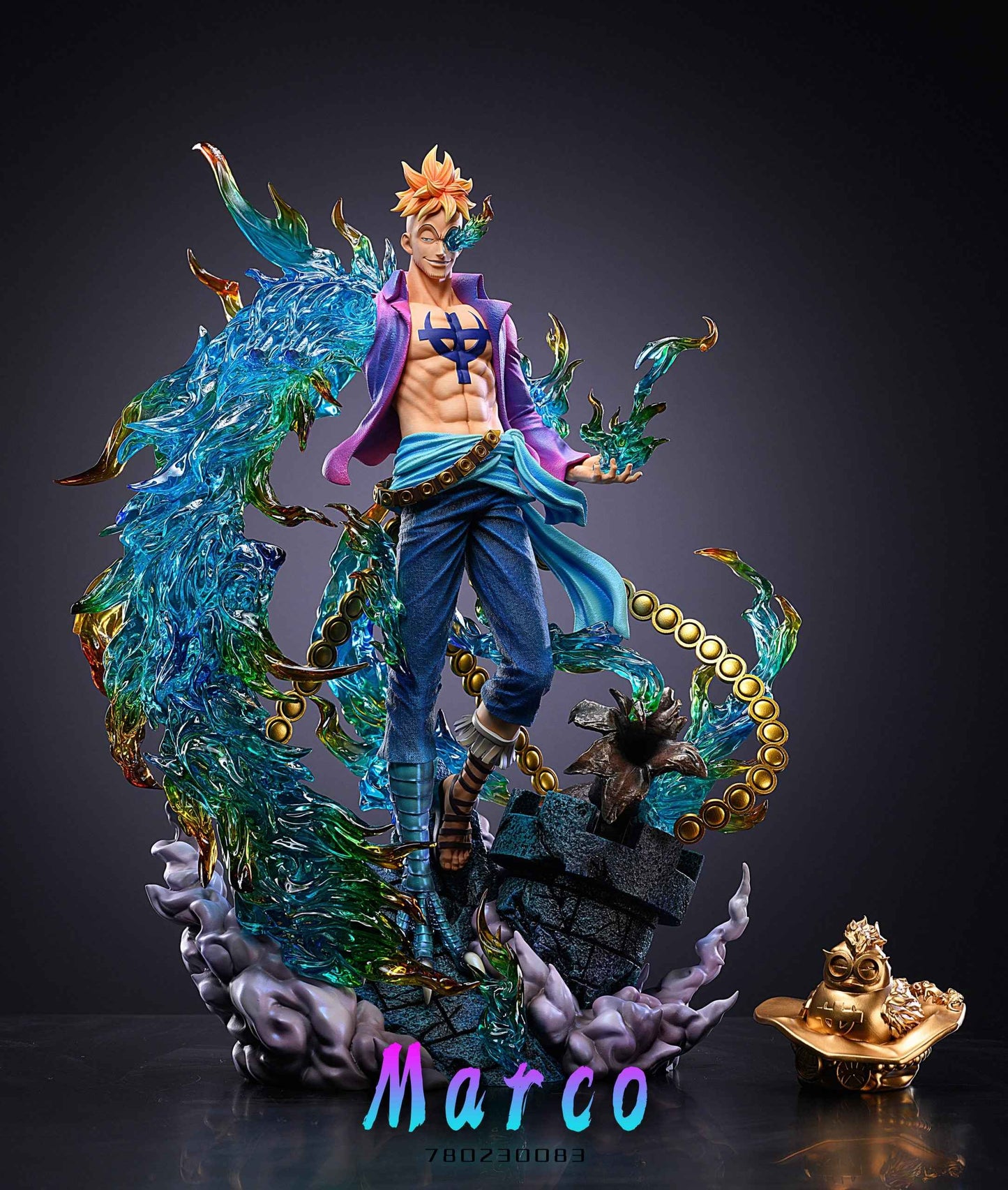One Piece ~ LX Studio ~ Marco Phoenix V2 ~ Resin Statue - Santoryu Resins Collectors