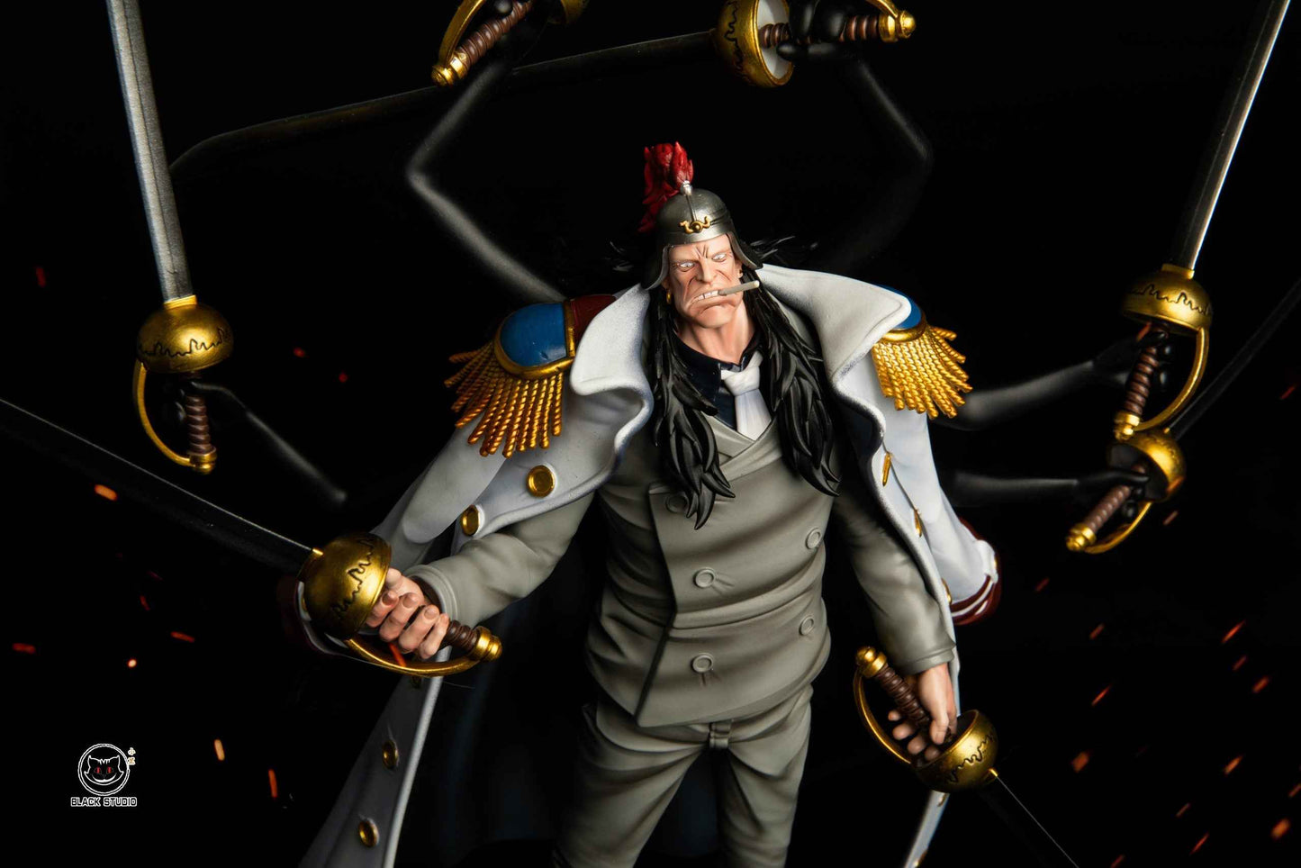 One Piece ~ Black Studio ~ Strawberry "Sutoroberi" & Onigumo ~ Resin Statue - Santoryu Resins Collectors