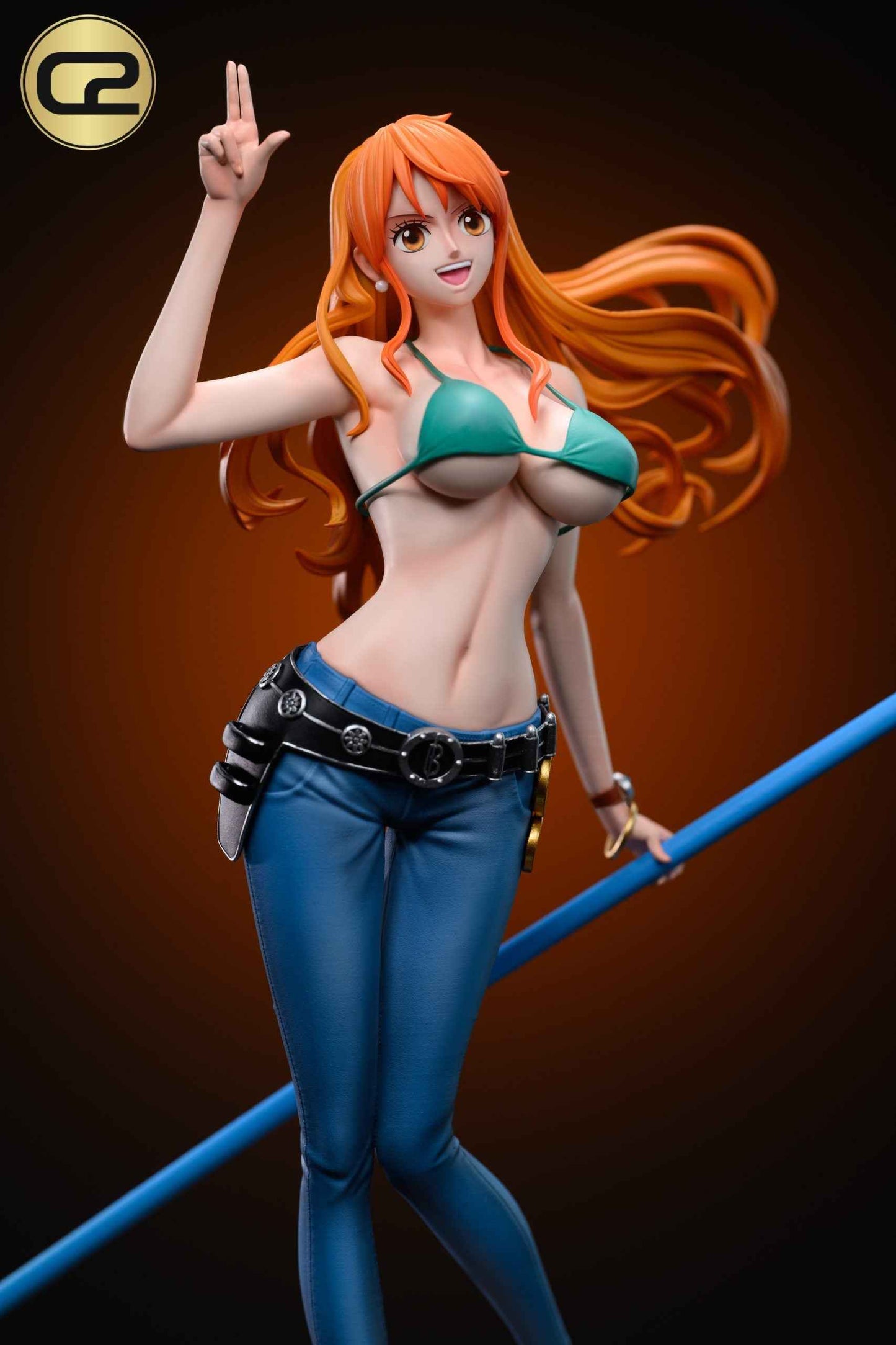 One Piece ~ C2 Studio ~ Nami ~ GK Resin Statue - Santoryu Resins Collectors