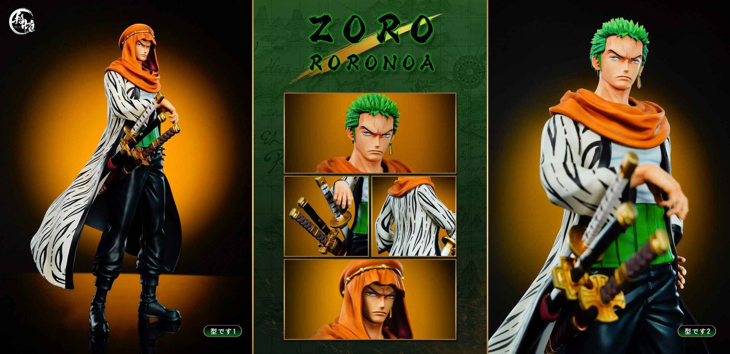 One Piece ~ Shi Yi Studio ~ Rononoa Zoro ~ Alabasta outfit ~ Resin Statue - Santoryu Resins Collectors