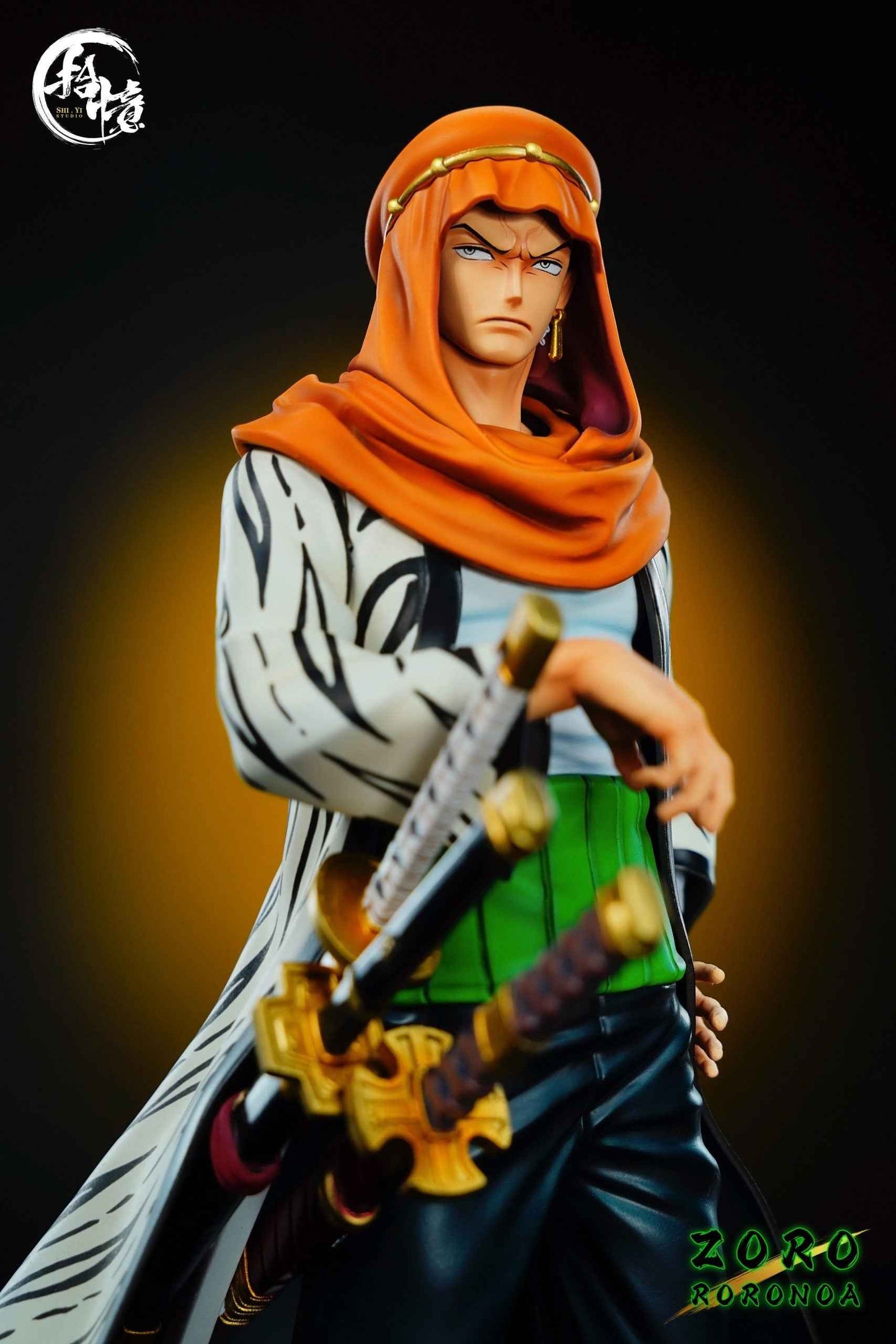 One Piece ~ Shi Yi Studio ~ Rononoa Zoro ~ Alabasta outfit ~ Resin Statue - Santoryu Resins Collectors