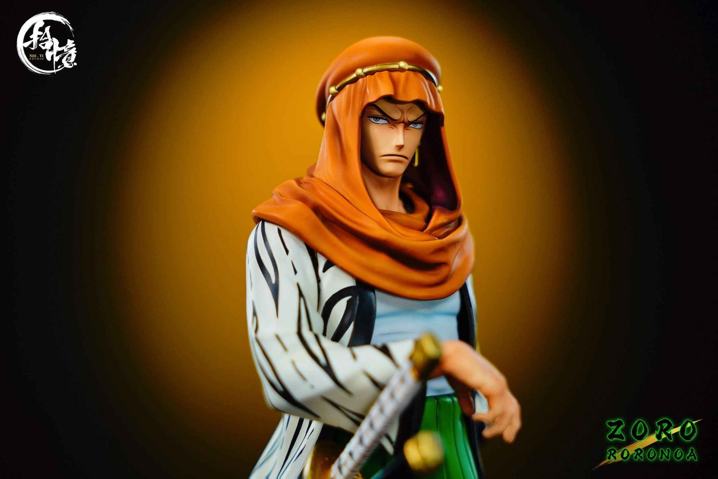One Piece ~ Shi Yi Studio ~ Rononoa Zoro ~ Alabasta outfit ~ Resin Statue - Santoryu Resins Collectors