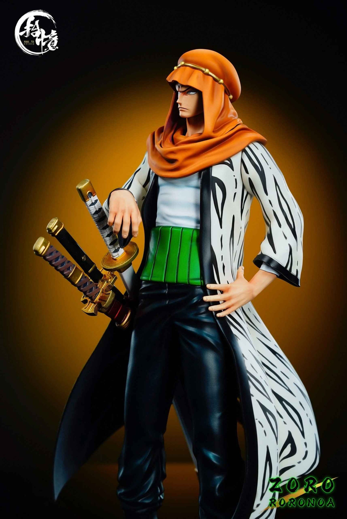 One Piece ~ Shi Yi Studio ~ Rononoa Zoro ~ Alabasta outfit ~ Resin Statue - Santoryu Resins Collectors