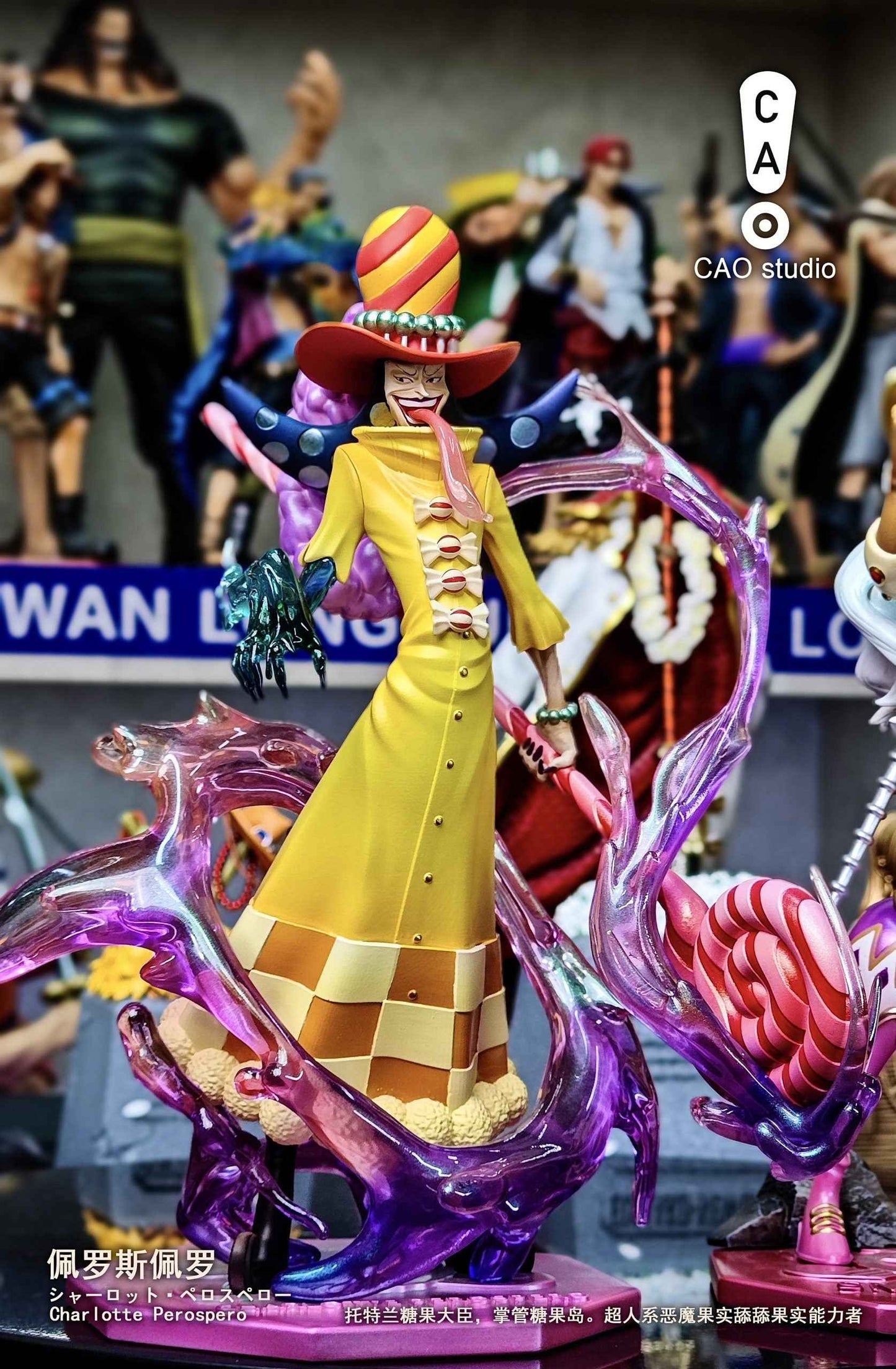 One Piece ~ CAO Studio ~ Charlotte Perospero ~ Resin Statue - Santoryu Resins Collectors