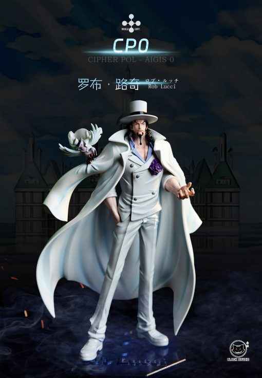 One Piece ~ Black Studio ~ Rob Lucci CP0 ~ Resin Statue - Santoryu Resins Collectors