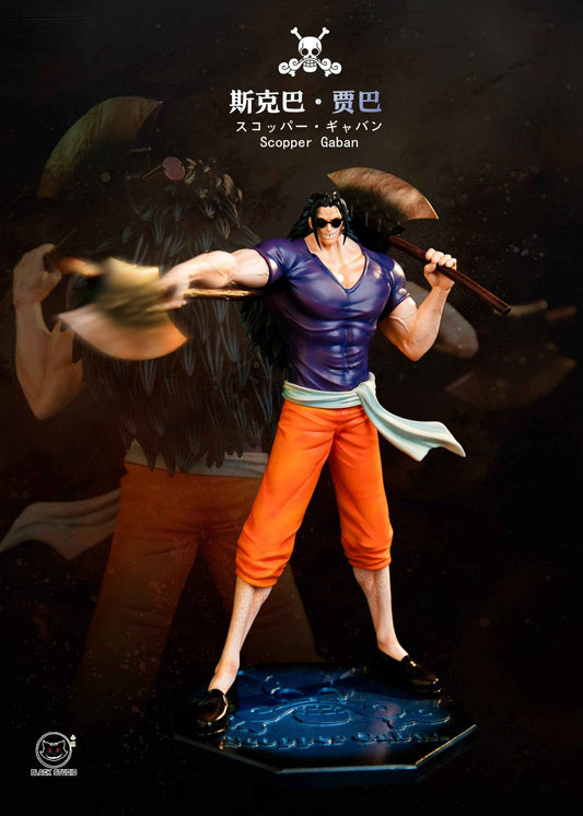 One Piece ~ Black Studio ~ Scopper Gaban ~ Resin Statue - Santoryu Resins Collectors