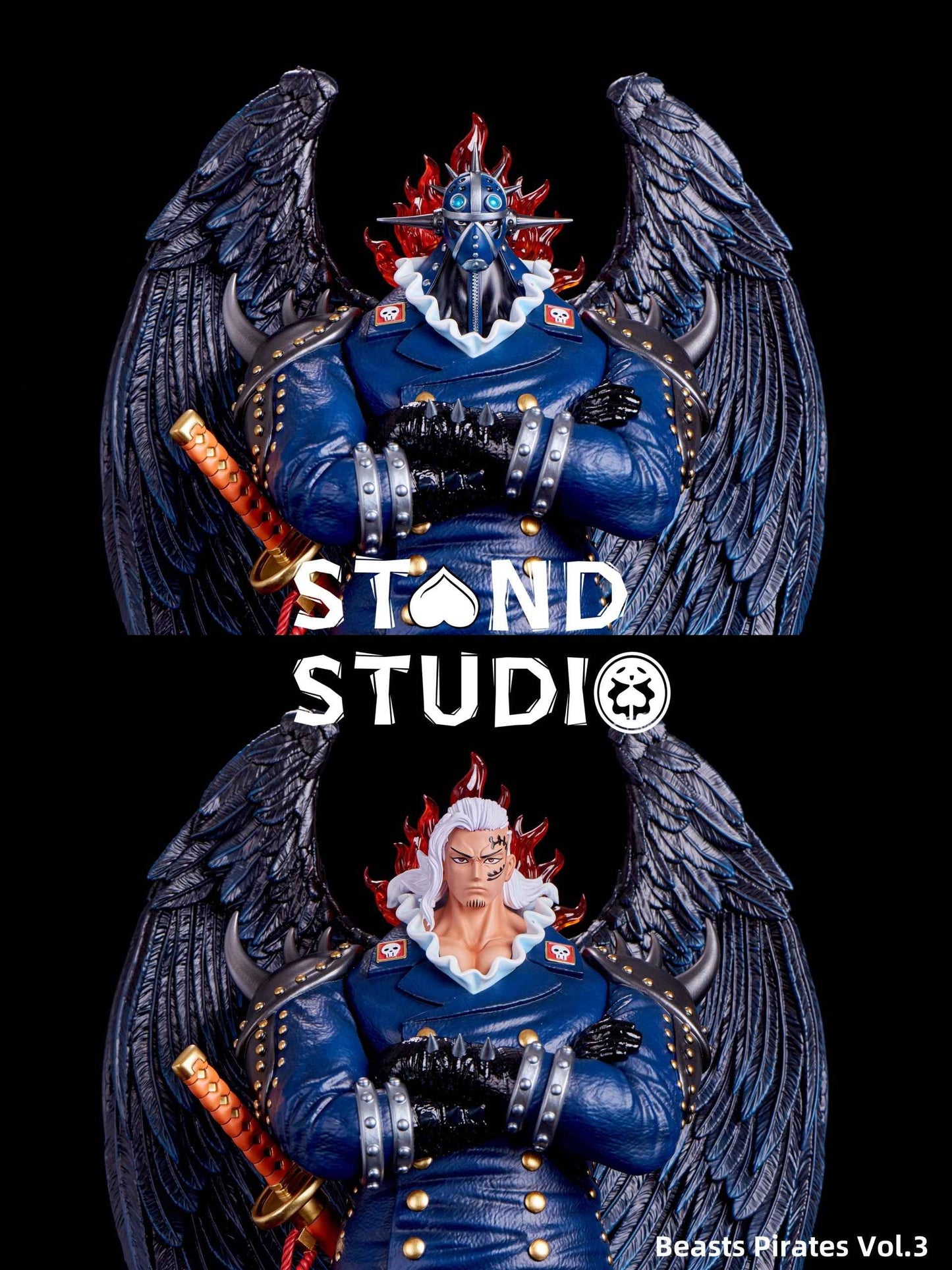 One Piece ~ Stand Studio ~ King Alber ~ Resin Statue - Santoryu Resins Collectors