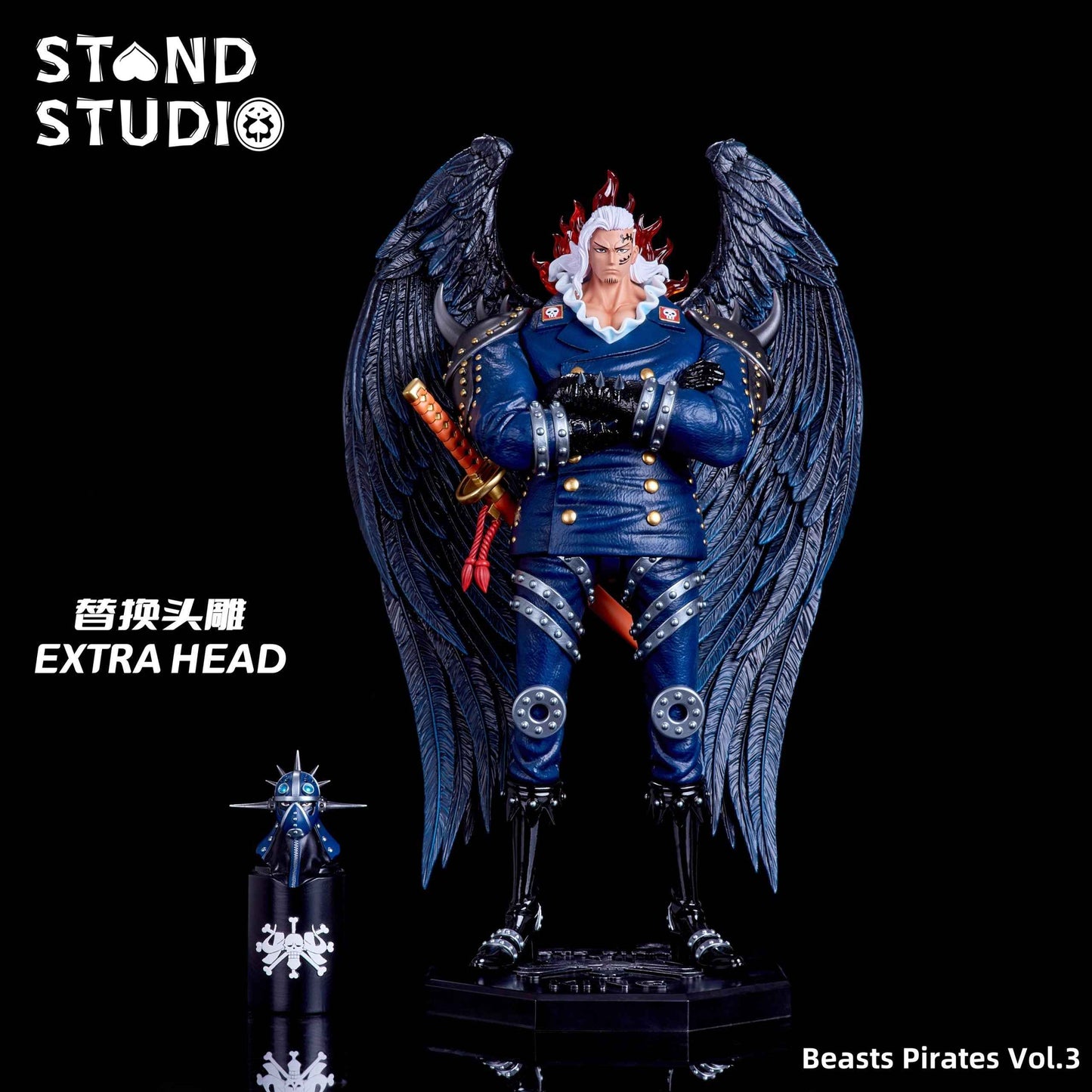 One Piece ~ Stand Studio ~ King Alber ~ Resin Statue - Santoryu Resins Collectors