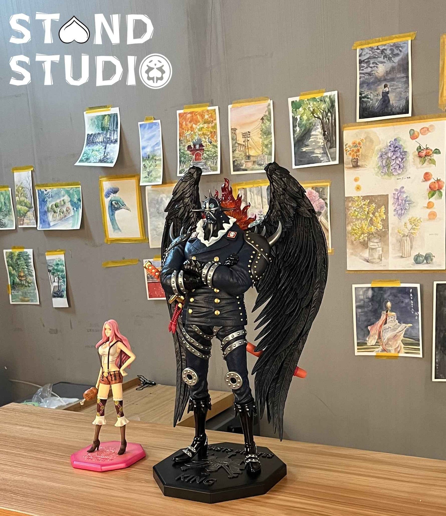 One Piece ~ Stand Studio ~ King Alber ~ Resin Statue - Santoryu Resins Collectors