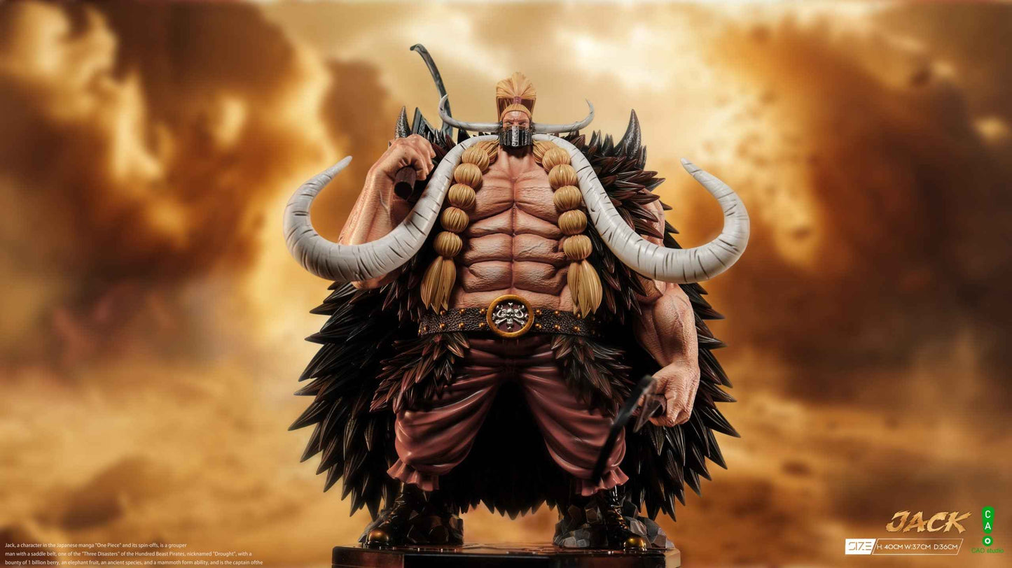 One Piece ~ CAO Studio ~ Jack ~ GK Resin Statue - Santoryu Resins Collectors