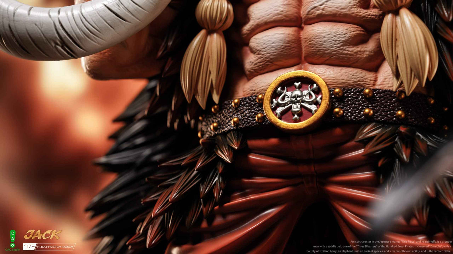 One Piece ~ CAO Studio ~ Jack ~ GK Resin Statue - Santoryu Resins Collectors