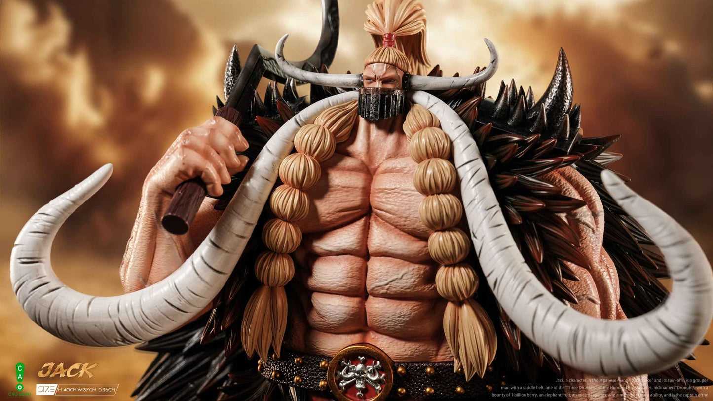One Piece ~ CAO Studio ~ Jack ~ GK Resin Statue - Santoryu Resins Collectors