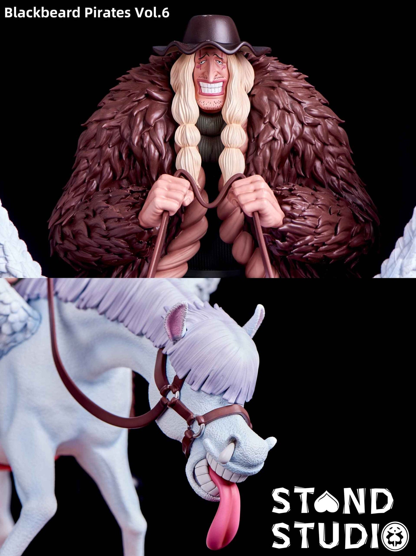 One Piece Stand Studio Doc Q & Stronger Pegasus Resin Statue - Santoryu Resins Collectors