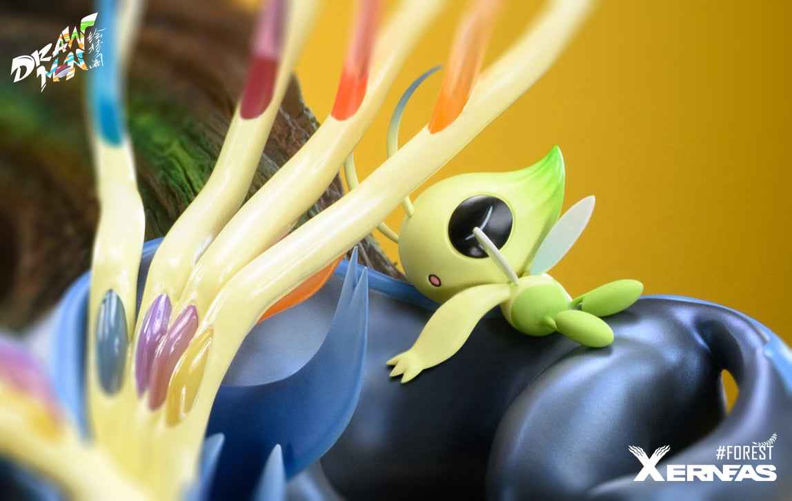 Pokémon ~ Drawmon Studio ~ Forest Xerneas ~ Resin Statue - Santoryu Resins Collectors