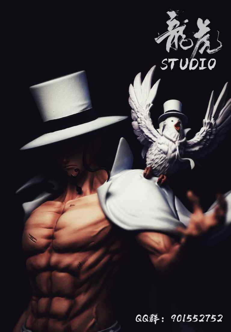 One Piece ~ Long Hu Studio ~ Rob Lucci CP0 Agent EX Version ~ Resin Statue