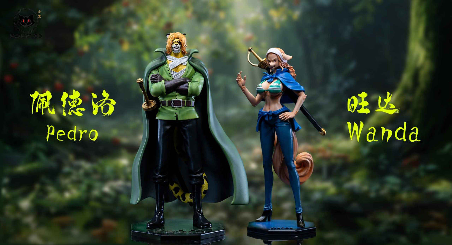 One Piece ~ Black Studio ~ Wanda & Pedro ~ Resin Statue - Santoryu Resins Collectors