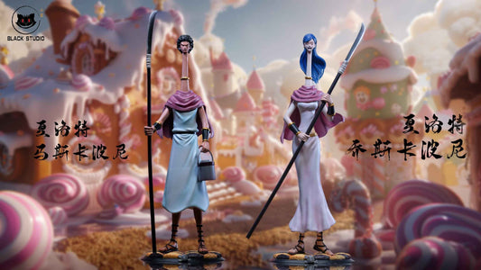One Piece Black Studio Charlotte Mascarpone & Charlotte Joscarpone Resin Statue - Santoryu Resins Collectors