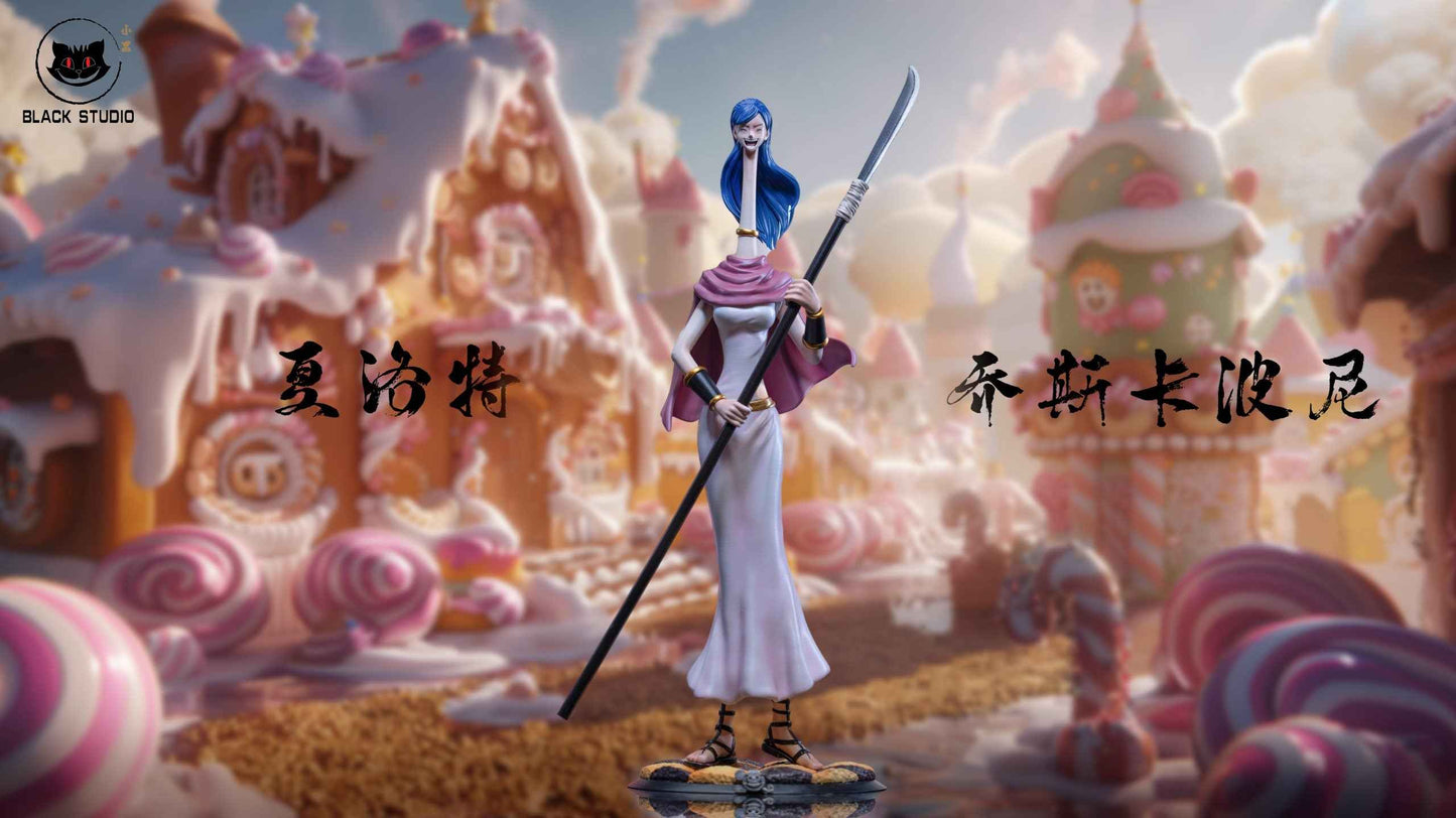 One Piece Black Studio Charlotte Mascarpone & Charlotte Joscarpone Resin Statue - Santoryu Resins Collectors