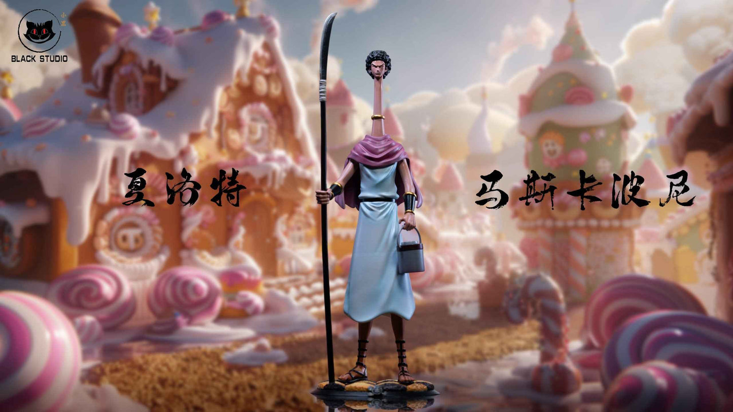One Piece Black Studio Charlotte Mascarpone & Charlotte Joscarpone Resin Statue - Santoryu Resins Collectors