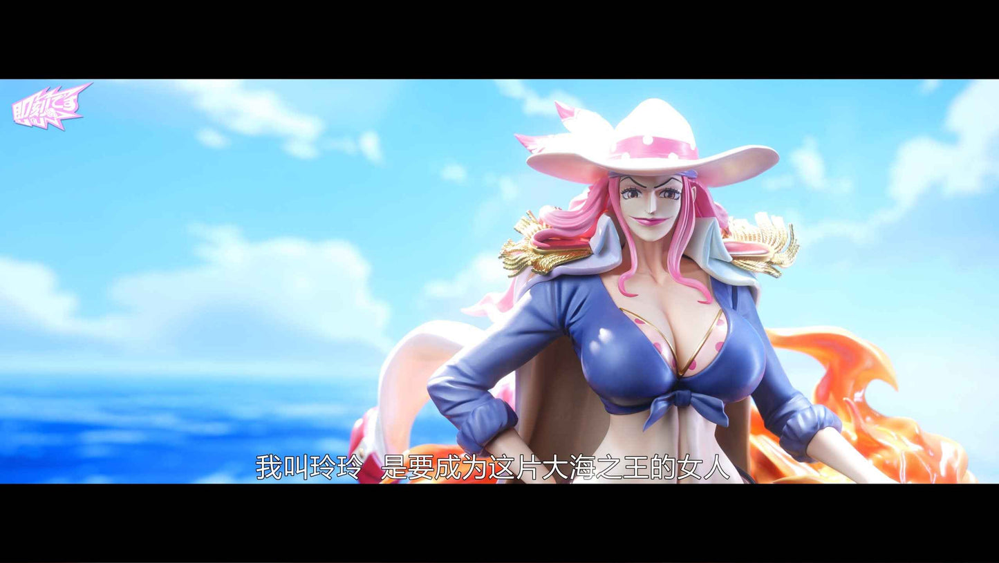 One Piece ~ Ji Ke Studio ~ Old Time "Charlotte Linlin" Big Mom ~ Resin Statue - Santoryu Resins Collectors