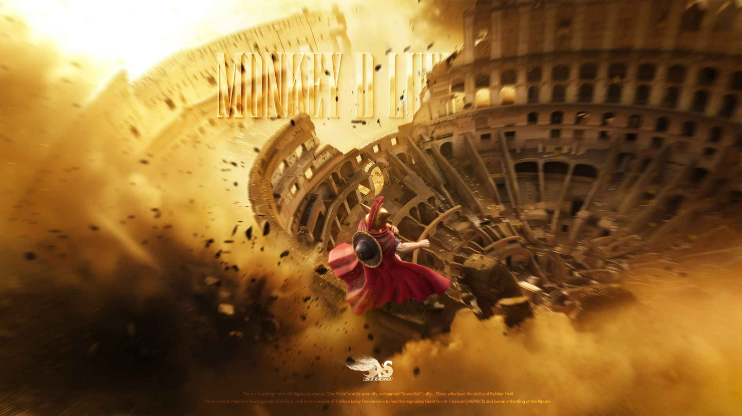 One Piece AS Studio Lucy x Monkey D. Luffy Resin Statue - Santoryu Resins Collectors