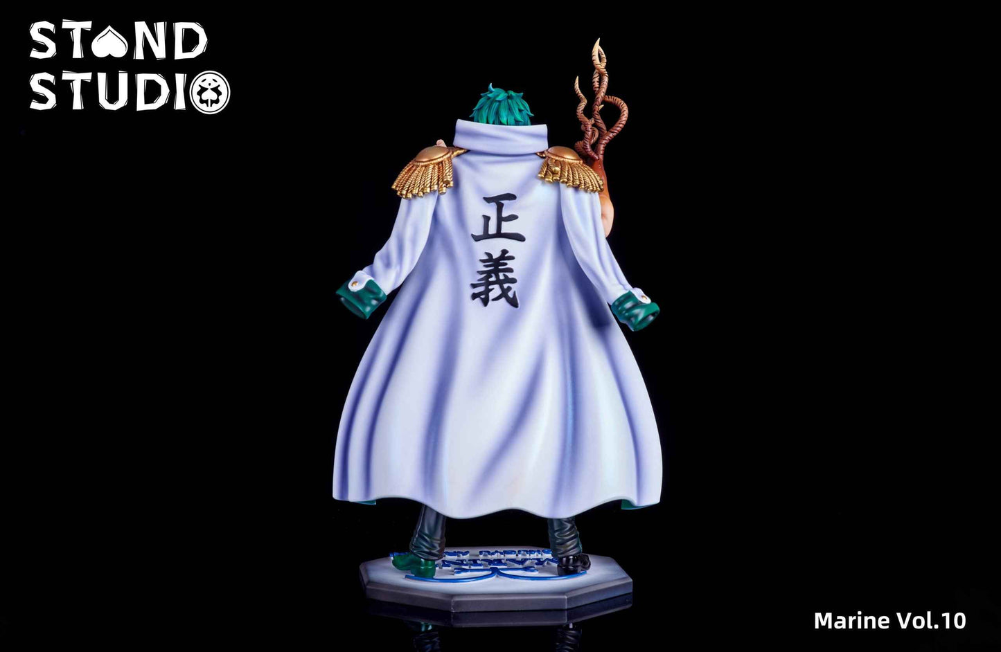 One Piece ~ Stand Studio ~ Ryokugyu Aramaki "Green Bull" ~ Resin Statue - Santoryu Resins Collectors