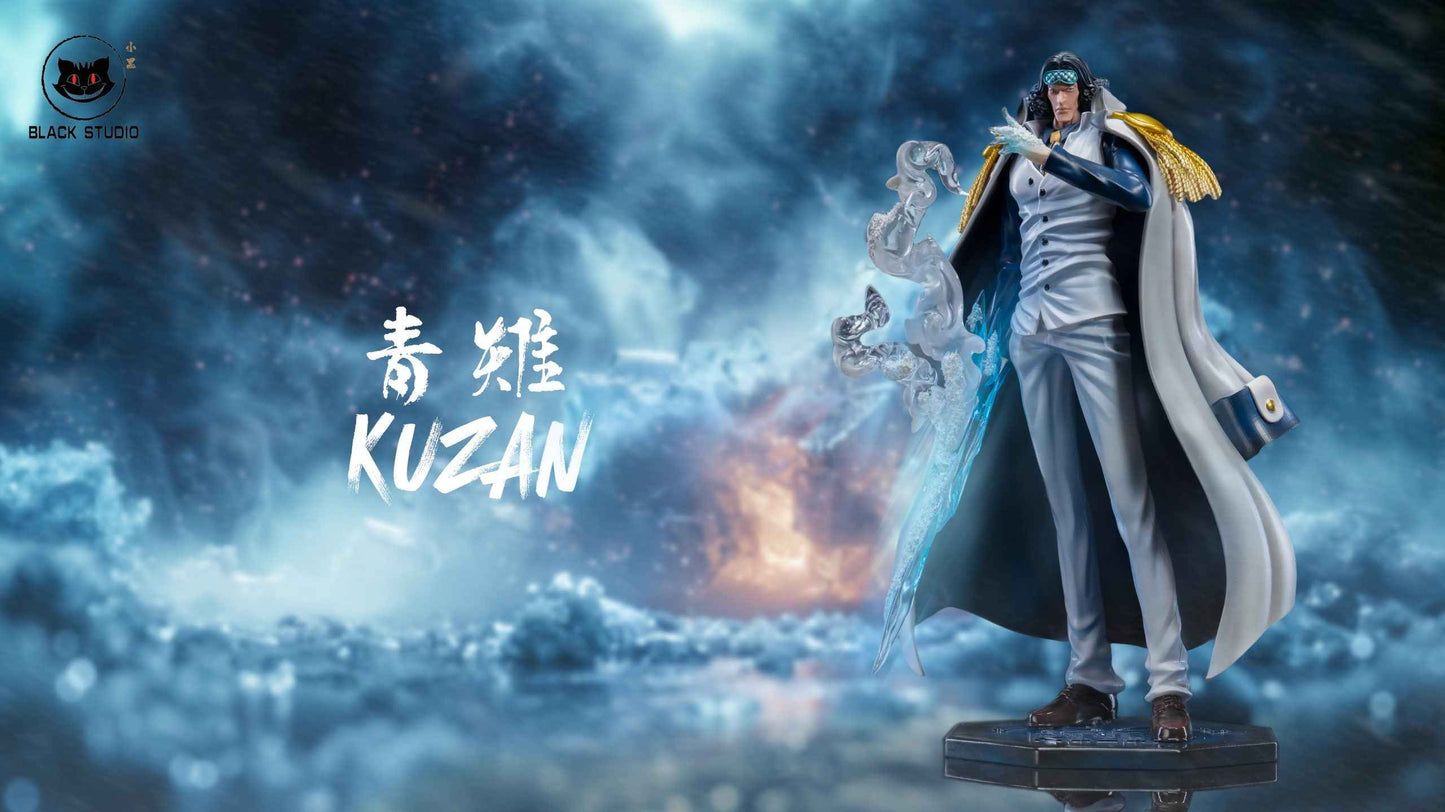 One Piece ~ Black Studio ~ Aokiji (Kuzan) & Kizaru (Borsalino) ~ Resin Statue - Santoryu Resins Collectors