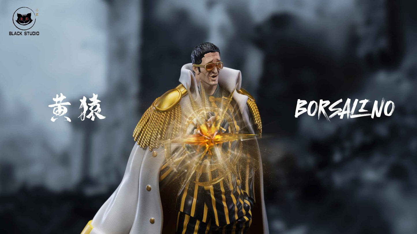 One Piece ~ Black Studio ~ Aokiji (Kuzan) & Kizaru (Borsalino) ~ Resin Statue - Santoryu Resins Collectors