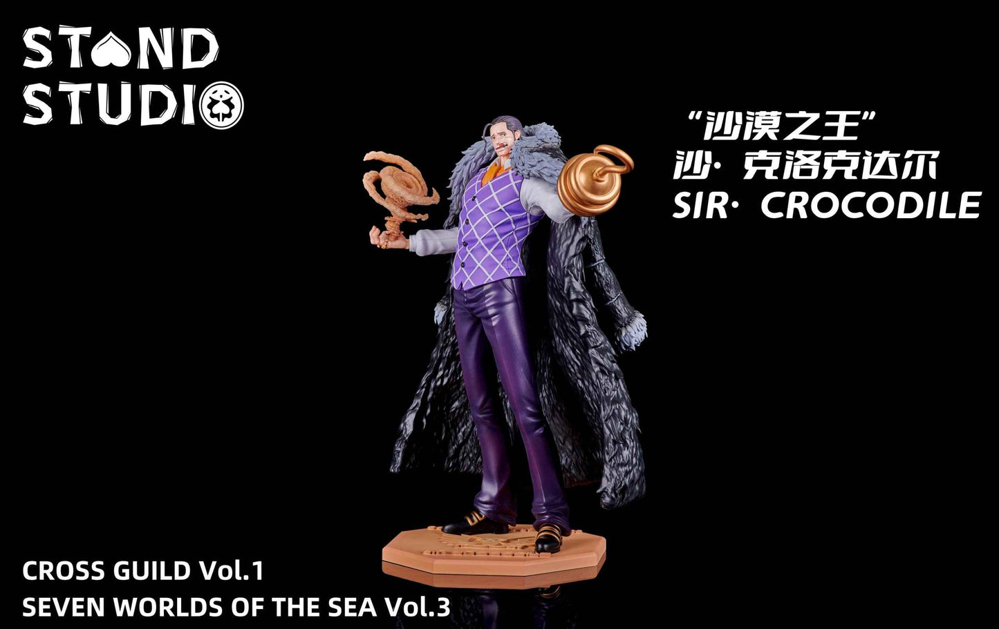One Piece ~ Stand Studio ~ Crocodile ~ Resin Statue - Santoryu Resins Collectors