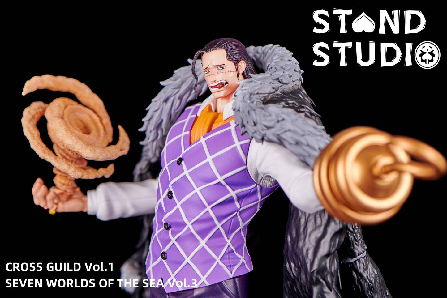 One Piece ~ Stand Studio ~ Crocodile ~ Resin Statue - Santoryu Resins Collectors