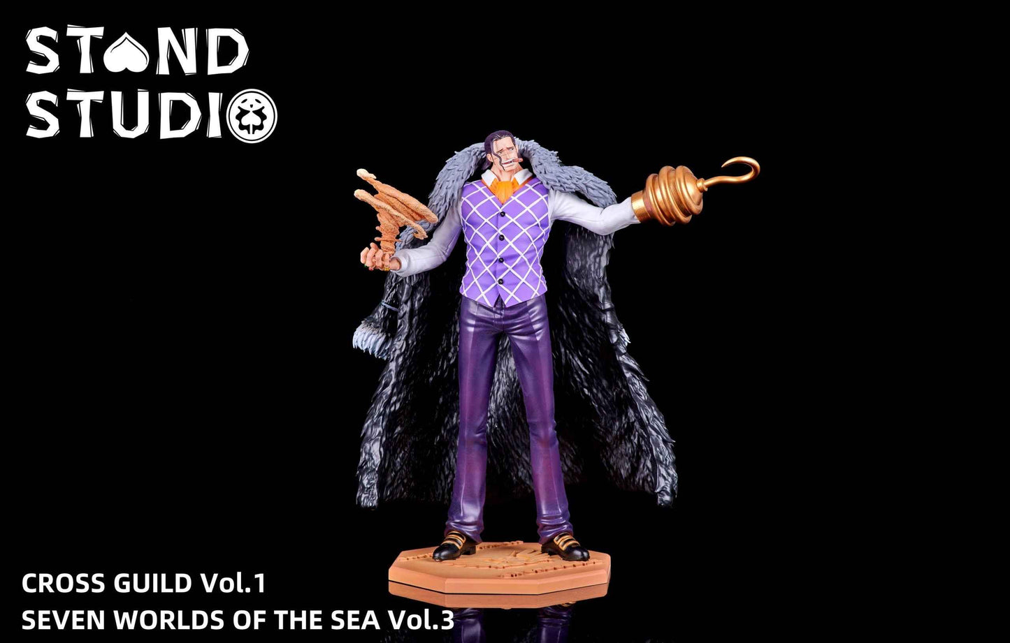 One Piece ~ Stand Studio ~ Crocodile ~ Resin Statue - Santoryu Resins Collectors