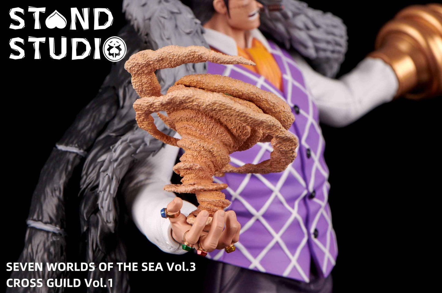 One Piece ~ Stand Studio ~ Crocodile ~ Resin Statue - Santoryu Resins Collectors