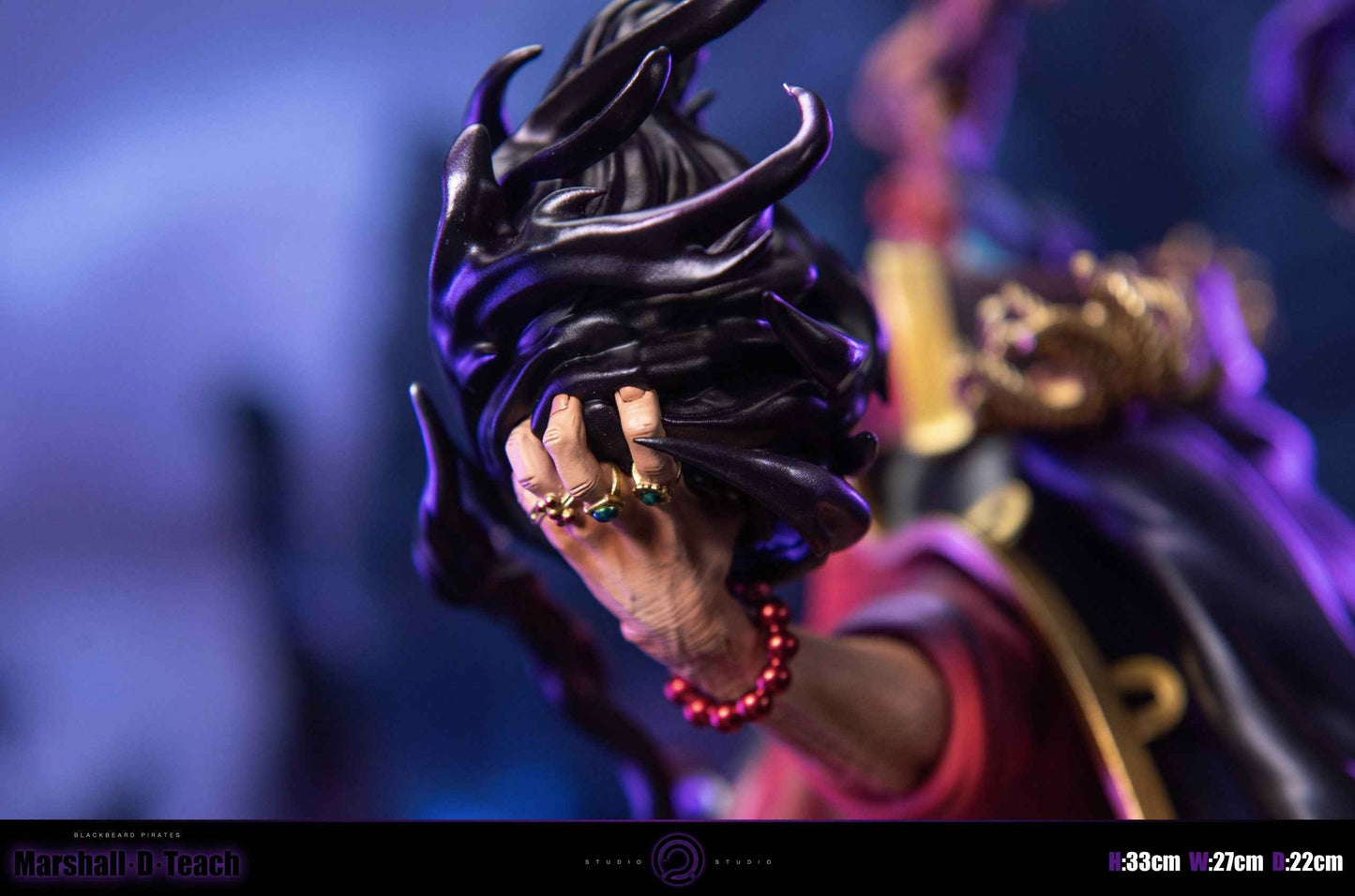 One Piece ~ C2 Studio ~ Blackbeard Marshall D Teach ~ Resin Statue - Santoryu Resins Collectors