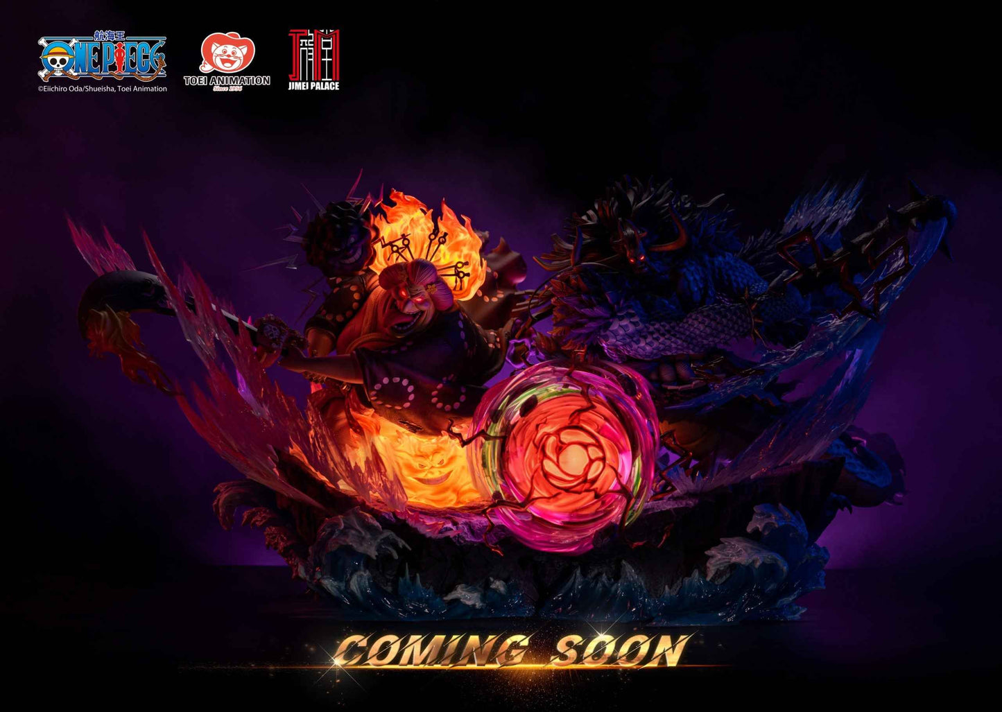 One Piece Jimei Palace Big Mom & Kaido Licensed Resin Statue - Santoryu Resins Collectors