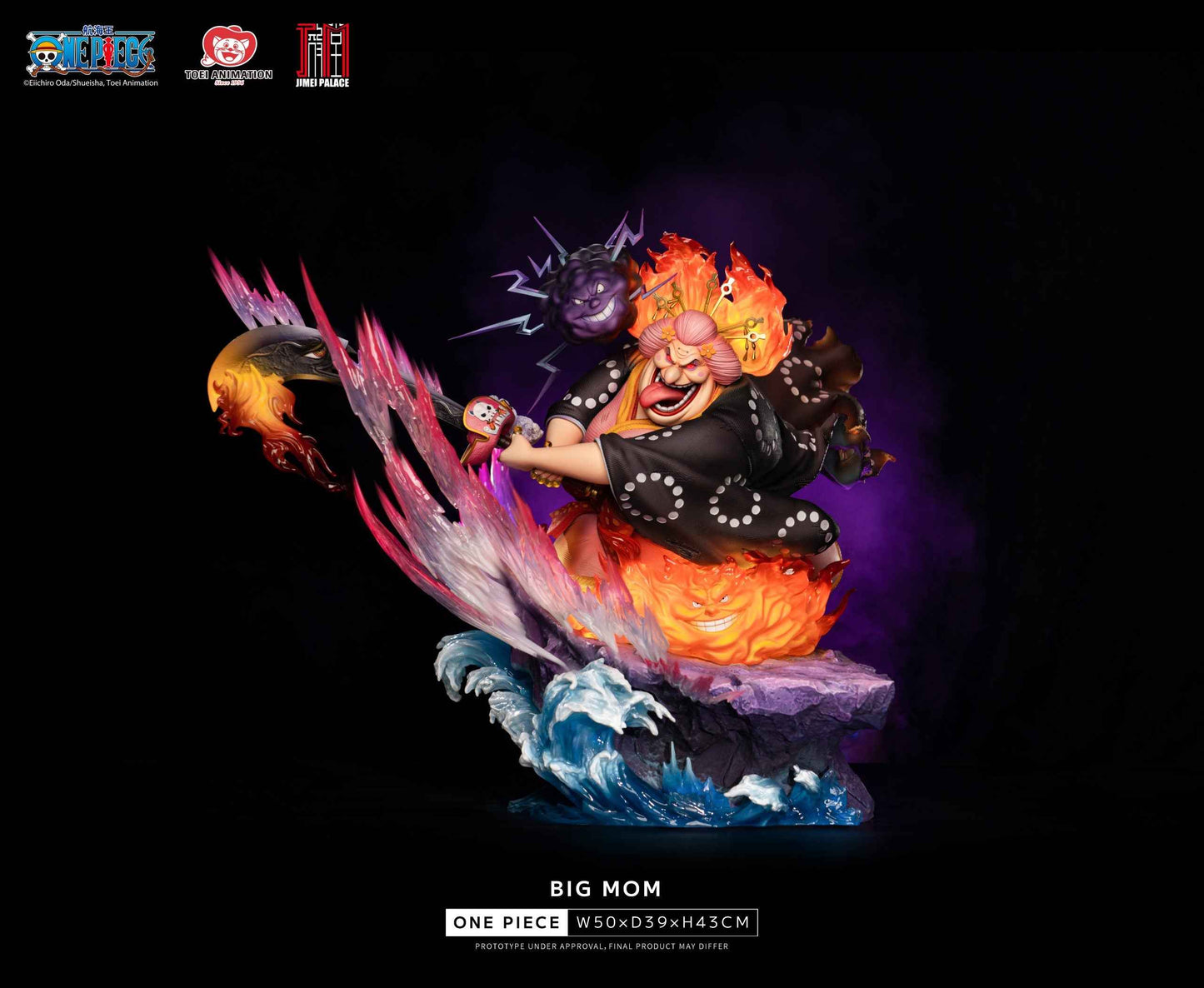 One Piece Jimei Palace Big Mom & Kaido Licensed Resin Statue - Santoryu Resins Collectors