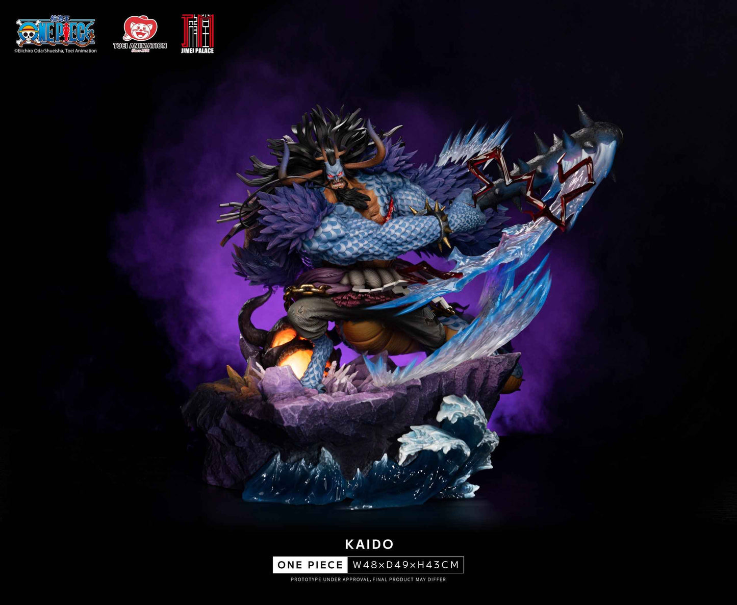 One Piece Jimei Palace Big Mom & Kaido Licensed Resin Statue - Santoryu Resins Collectors