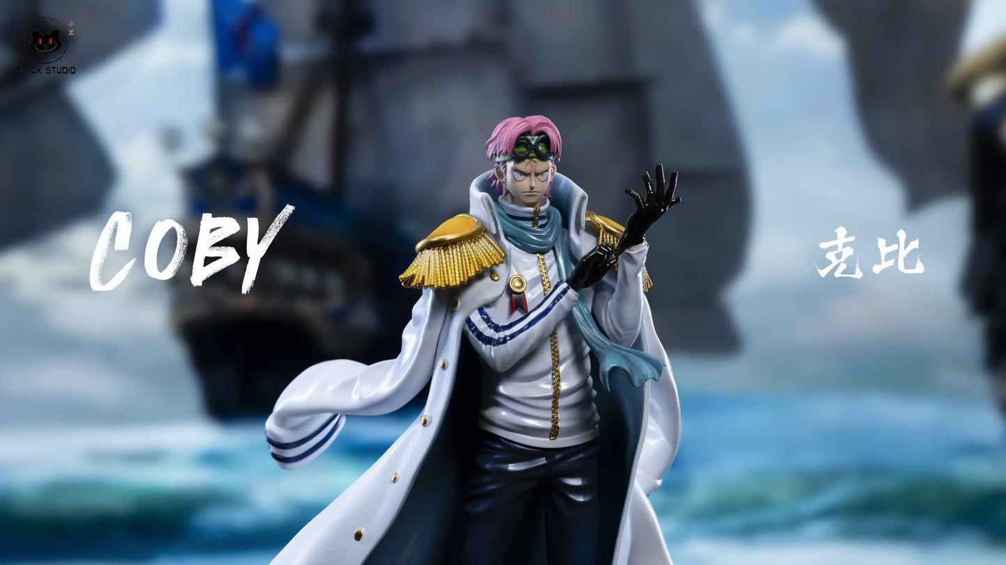 One Piece ~ Black Studio ~ Coby v2.0 ~ Resin Statue - Santoryu Resins Collectors