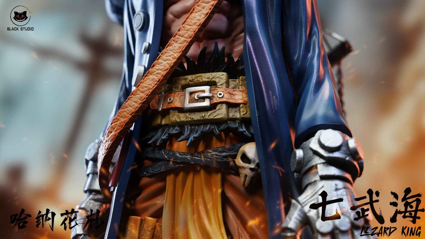 One Piece ~ Black Studio ~ Hanafuda King of Lizards ~ Resin Statue - Santoryu Resins Collectors