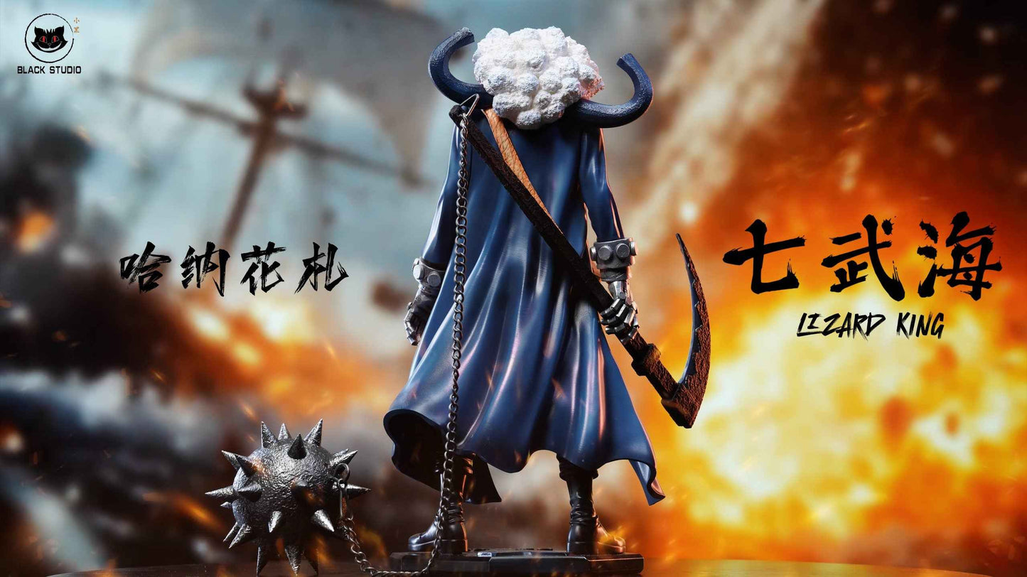 One Piece ~ Black Studio ~ Hanafuda King of Lizards ~ Resin Statue - Santoryu Resins Collectors