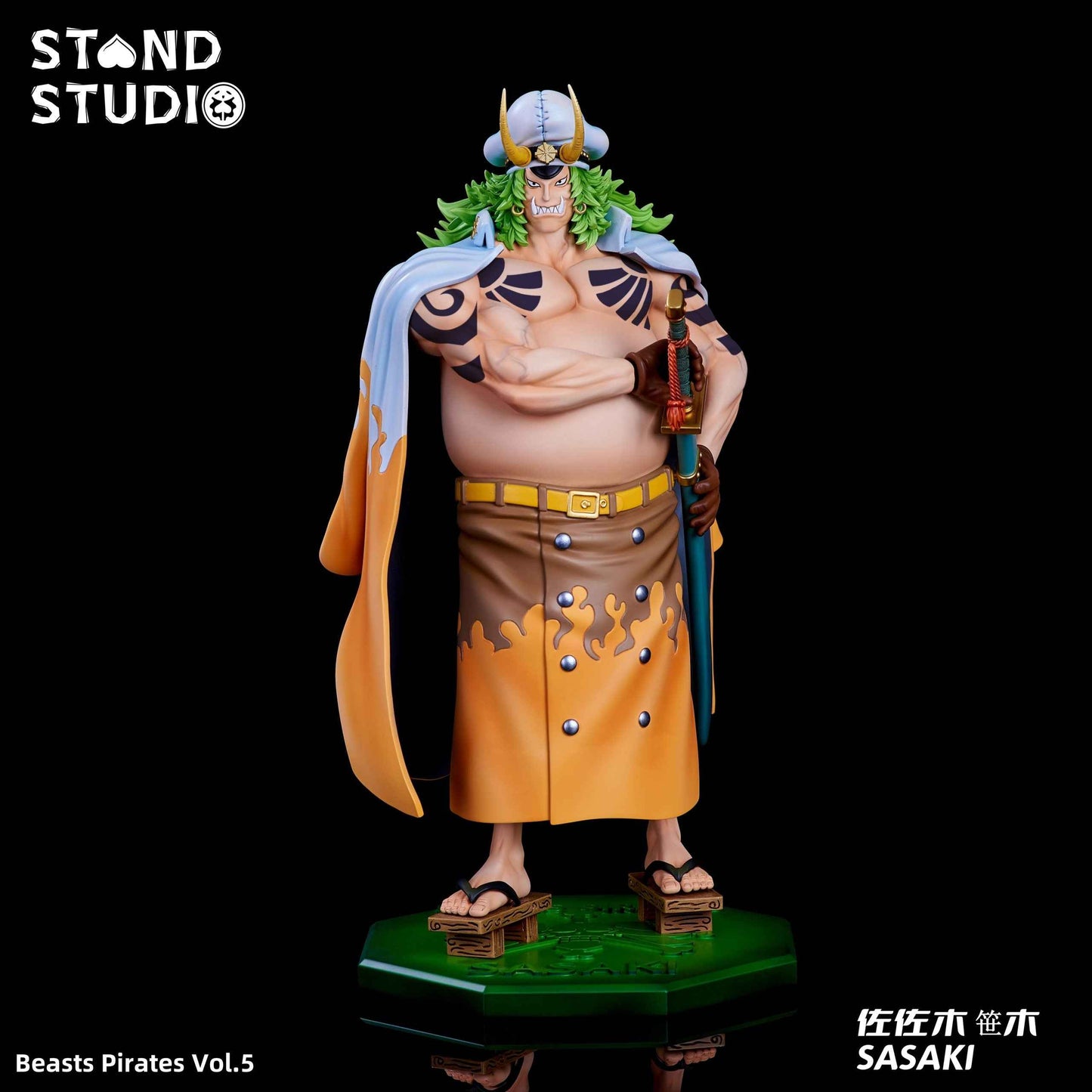 One Piece Stand Studio Sasaki Resin Statue - Santoryu Resins Collectors