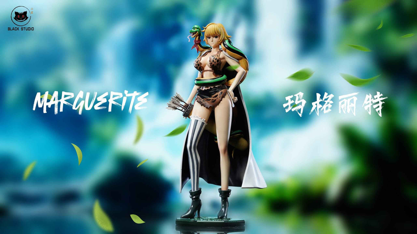 One Piece Black Studio Kuja Pirates Marguerite & Aphelandra Resin Statues - Santoryu Resins Collectors