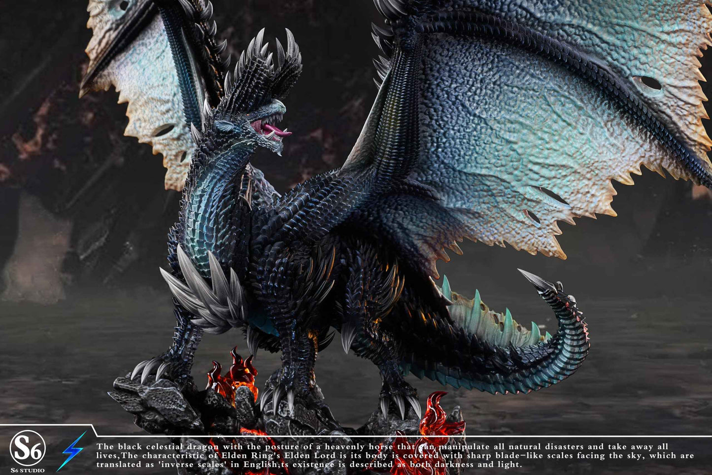 Monster Hunter ~ S6 Studio ~ Alatreon 2.0 ~ Resin Statue - Santoryu Resins Collectors