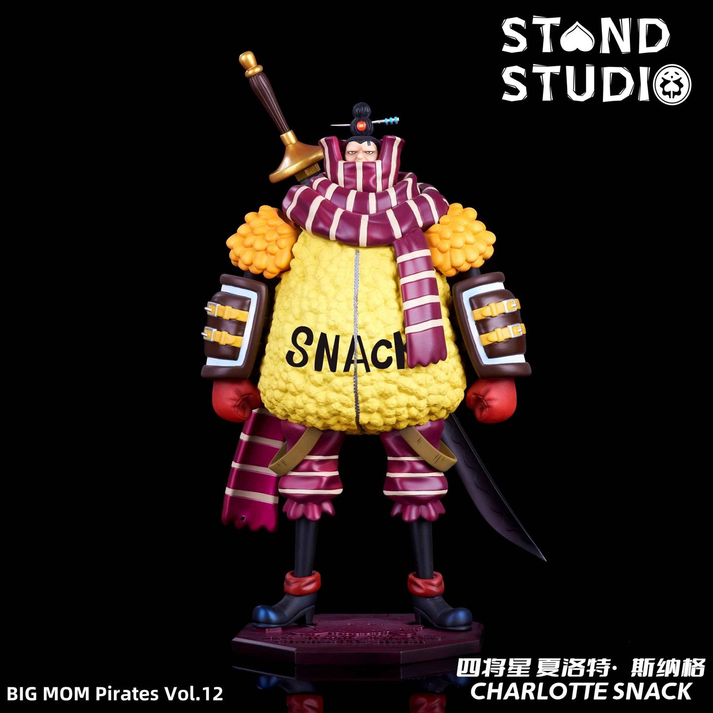 One Piece ~ Stand Studio ~ Charlotte Snack ~ Resin Statue - Santoryu Resins Collectors