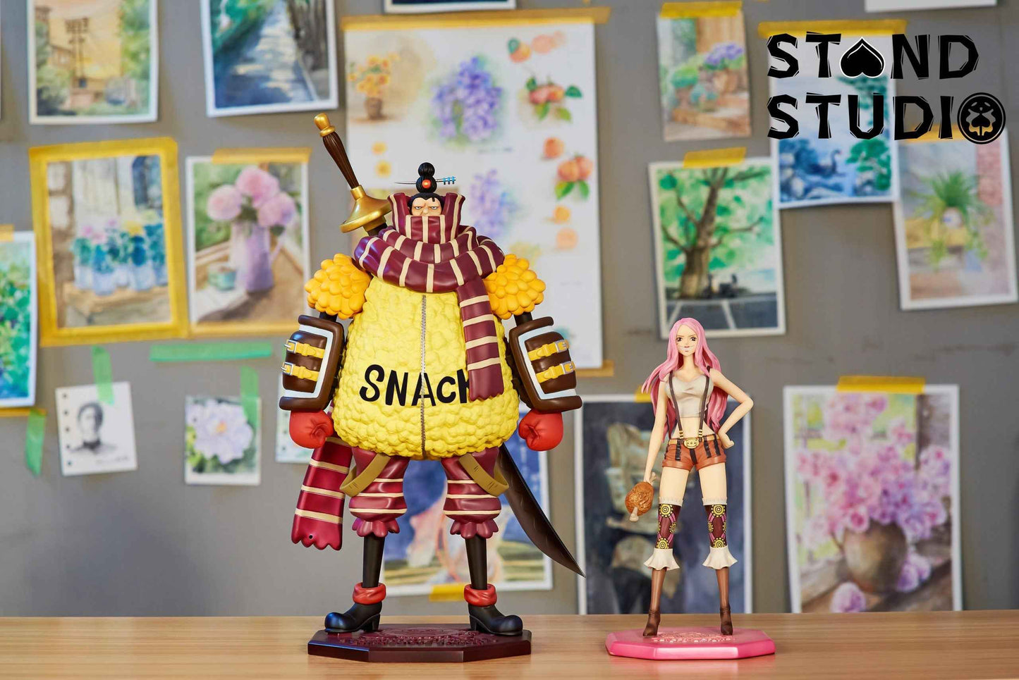 One Piece ~ Stand Studio ~ Charlotte Snack ~ Resin Statue - Santoryu Resins Collectors